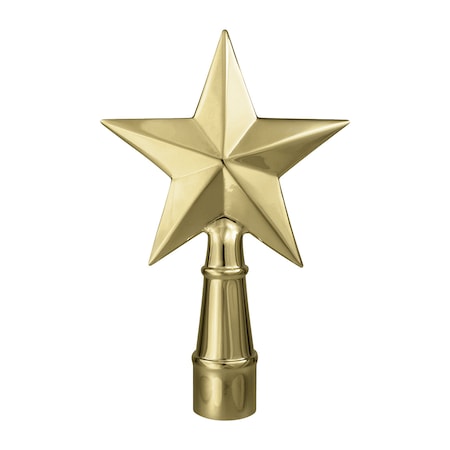 Metal Texas Star Orn Ferrule